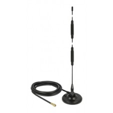 Delock LTE Antenna SMA plug 7 dBi fixed omnidirectional with magnetic
