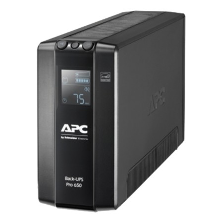 APC Back UPS Pro BR 650VA, 6 Outlets, AVR, LCD Interface