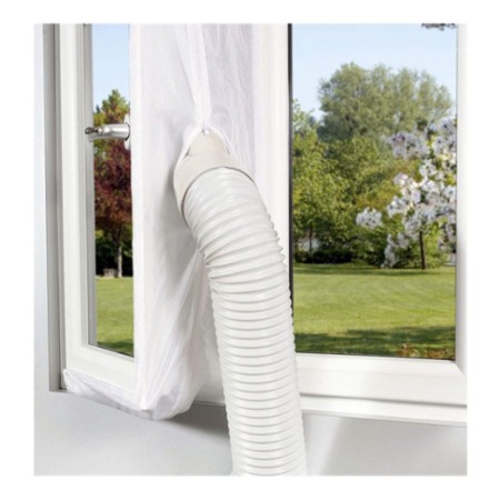 DELTACO SMART HOME ilmastointilaitteen ikkunatiiviste, valkoinen