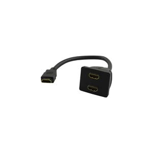 HDMI-sovitin, 1xHDMI n > 2xHDMI n, 19-pin